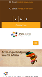 Mobile Screenshot of afrolingo.co.za